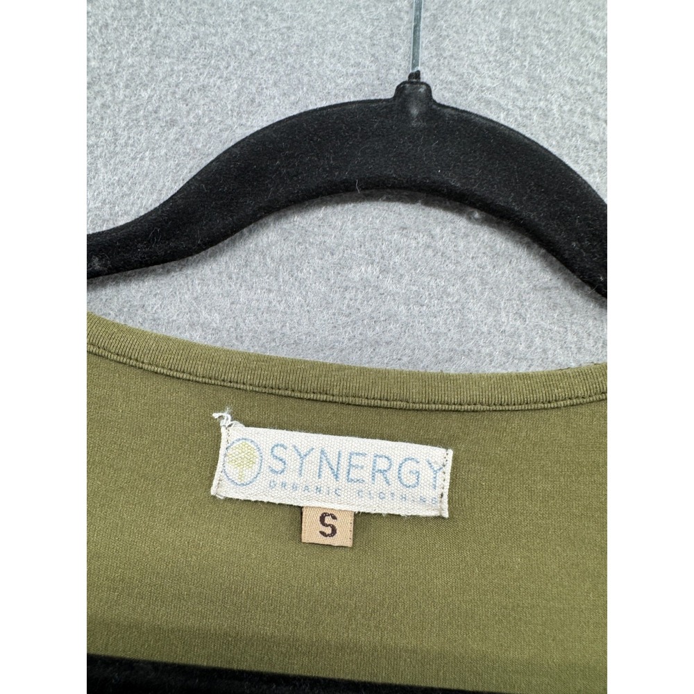 Synergy Organic Clothing Olive Long Sleeve Dress - Picture 3 of 13